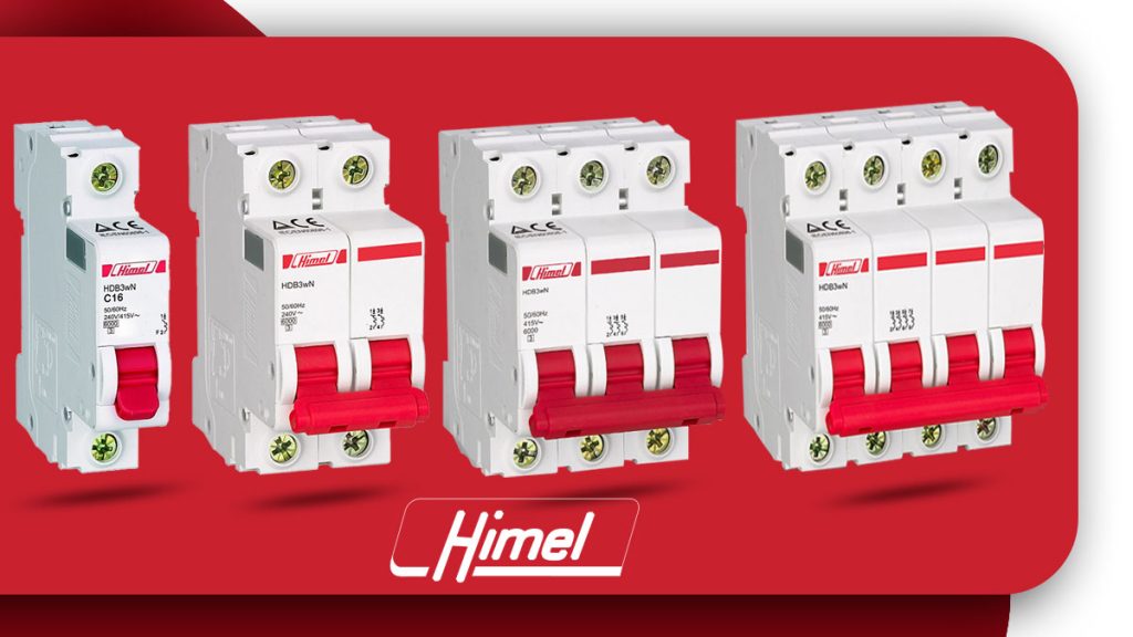 خرید و قیمت کلید مینیاتوری هیمل مدل HDB3WN3B25 – سه پل